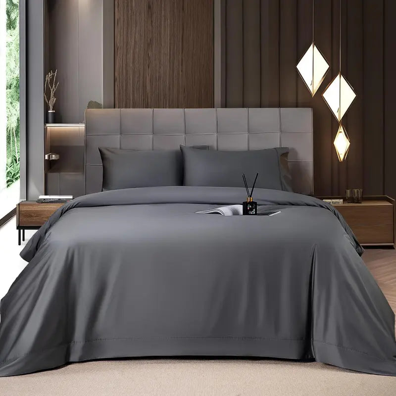 Bamboo Sheets Set 4Pc,Cooling Breathable & Hotel Luxury Super Silky Soft
