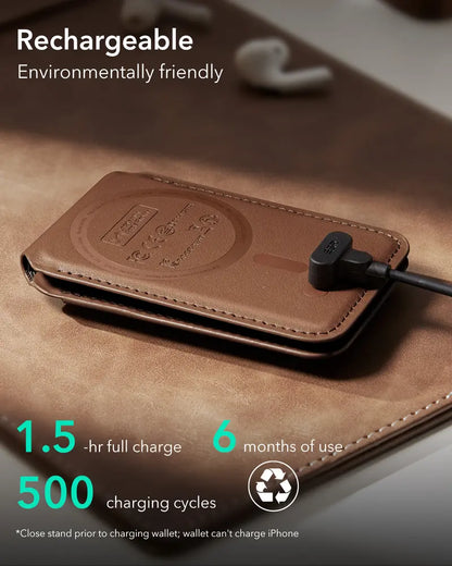 ESR Geo MagSafe Wallet with Find My Functionality 5 Card Holder RFID Blocking Magnetic